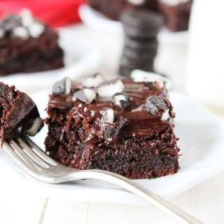 Peppermint Pattie Brownies