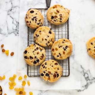 Fruitcake shortbread