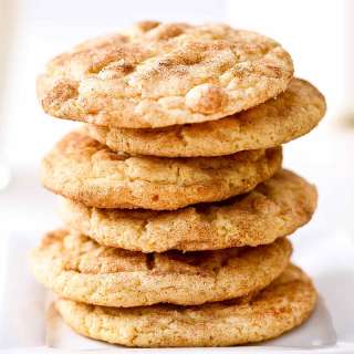 Snickerdoodles with White Chocolate Chips