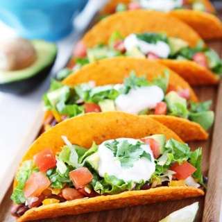 Three Bean Tacos