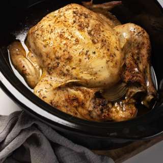 Whole Chicken in Crock-Pot