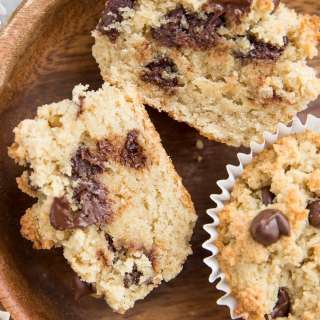 Keto Chocolate Chip Cookie Muffins