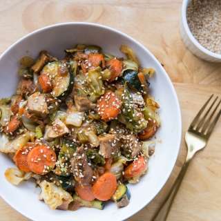 Chicken Egg Roll in a Bowl