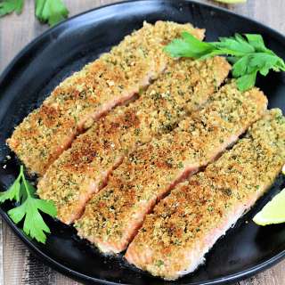 Salmon Oreganata