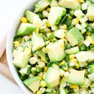 Zucchini, Corn, and Avocado Salsa