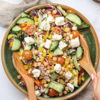 Greek Chickpea Salad