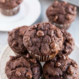 Gluten-Free Chocolate Banana Muffins