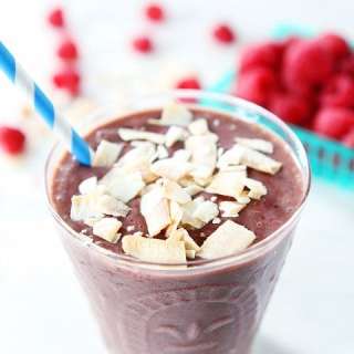 Raspberry Coconut Smoothie