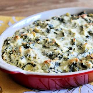 Healthy Spinach Artichoke Dip