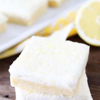 Lemon Sugar Cookie Bars