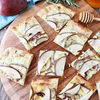 Pear and Blue Cheese Flatbread