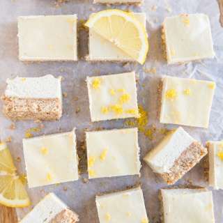 Low-Carb Lemon Cheesecake Bars