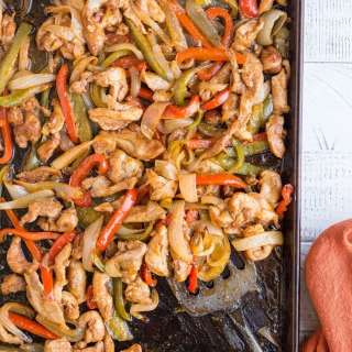Sheet Pan Chicken Fajitas