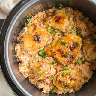 Instant Pot Spanish Rice with Chicken