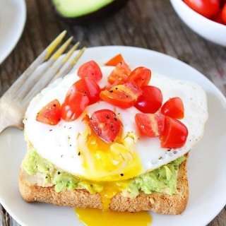 Hummus, Avocado, and Egg Toasts