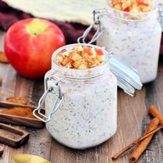 Apple Cinnamon Overnight Oats