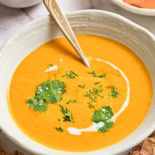 Sweet Potato Curry Soup