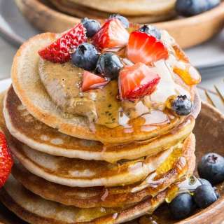 Gluten-Free Kombucha Pancakes