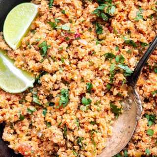 Keto Mexican Cauliflower Rice