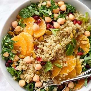Quinoa and Kale Protein Salad