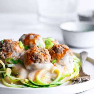 Low Carb Buffalo Chicken Meatballs