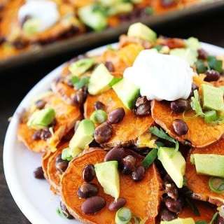 Loaded Sweet Potato Nachos