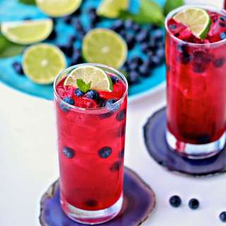 Blueberry Mint Limeade