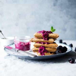 Single Serving Vegan Protein Waffles