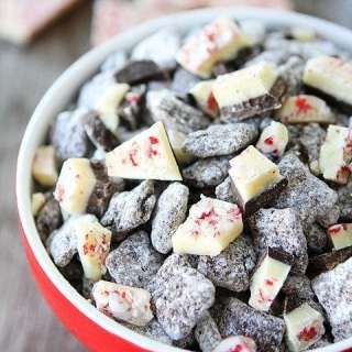 Peppermint Bark Chocolate Chex Mix