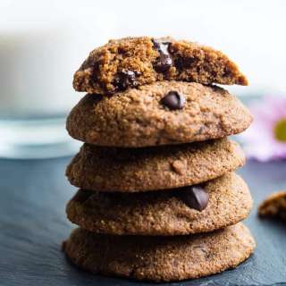 Paleo Coconut Flour Chocolate Chip Cookies