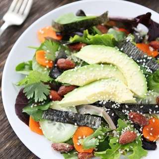 Asian Salad with Soy-Ginger Vinaigrette