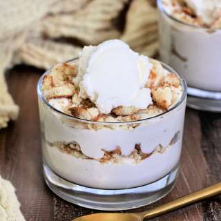 High Protein Banana Pudding With Cottage Cheese