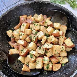 Crispy Air Fryer Diced Potatoes