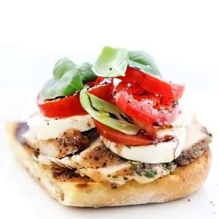 Chicken Caprese Sandwich