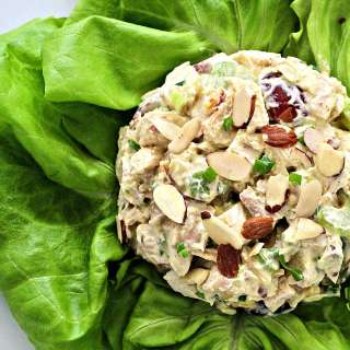 Curried Chicken Salad with Grapes