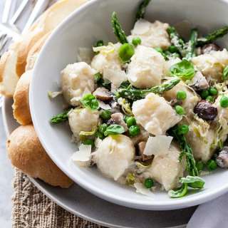 Spring Vegetable Gnocchi