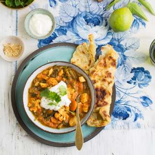 Healthier veggie loaded butter chicken curry