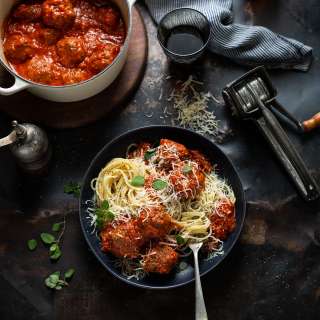 Spaghetti & meatballs recipe