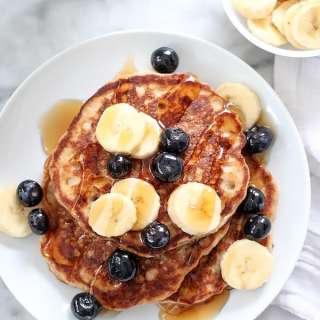 The Best Banana Bread Pancakes