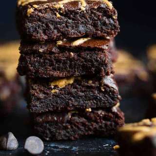 Best Paleo Coconut Flour Brownies with Almond Butter