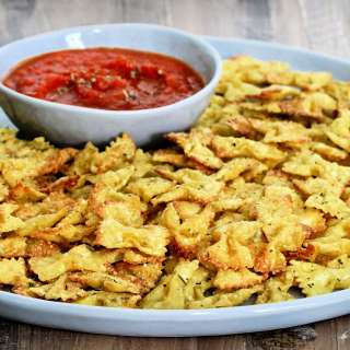 Air Fryer Pasta Chips