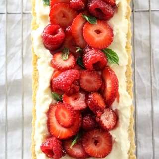 Berry Tart With Lemon Curd Mascarpone