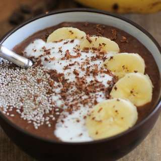 Chocolate Banana Açaí Bowls