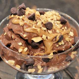 Healthy Chocolate Banana "Ice Cream"