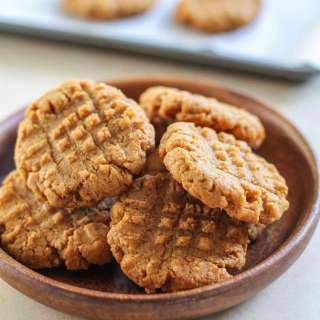 Flourless Peanut Butter Cookies