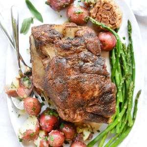 Braised Pork Roast in Almond Milk
