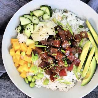 Spicy Tuna Poke Bowl