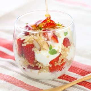 Strawberry and Quinoa Parfait