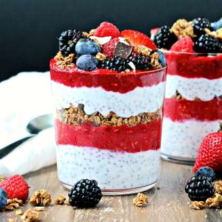 Chia Pudding Parfaits