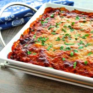 Spaghetti Squash Lasagna Casserole
